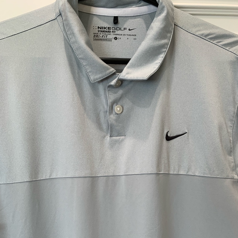 Disney cruise line Nike Men's Light Gray Polo Shirt